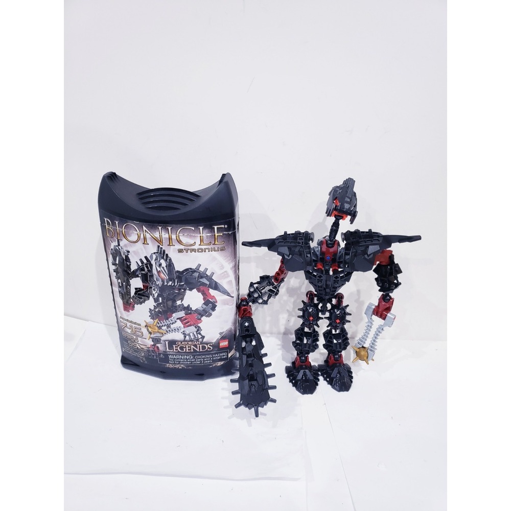 LEGO BIONICLE Glatorian Legends Stronius 8984 COMPLETE With Box & Instructions